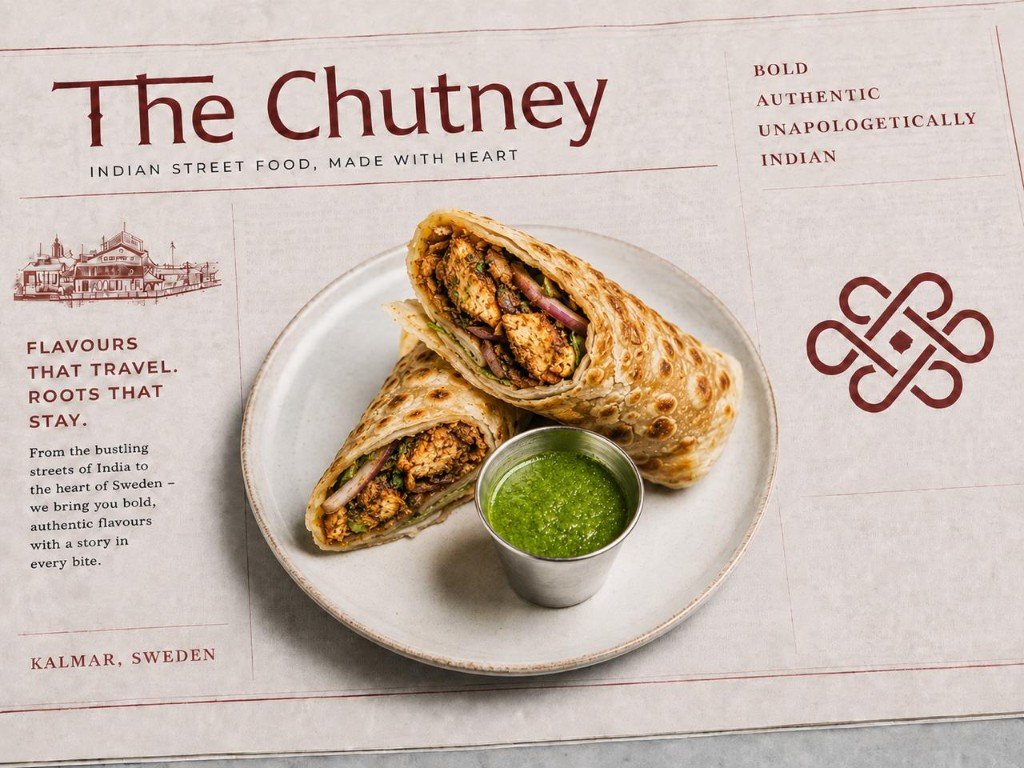Chicken kathi roll