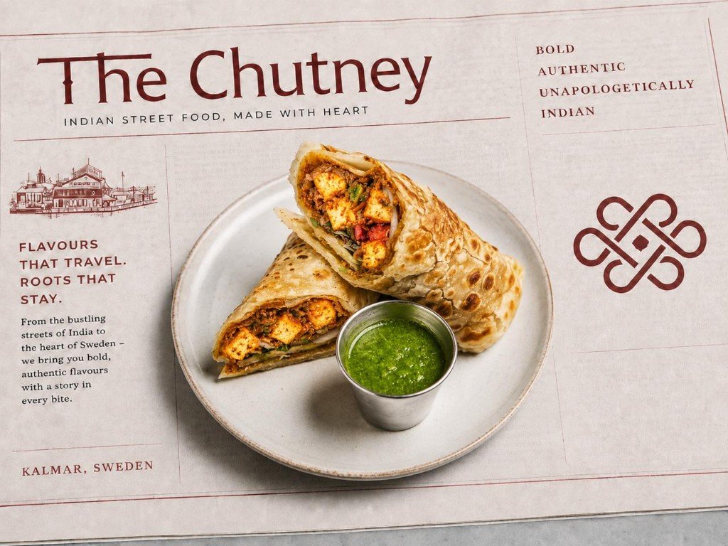 Paneer kathi roll